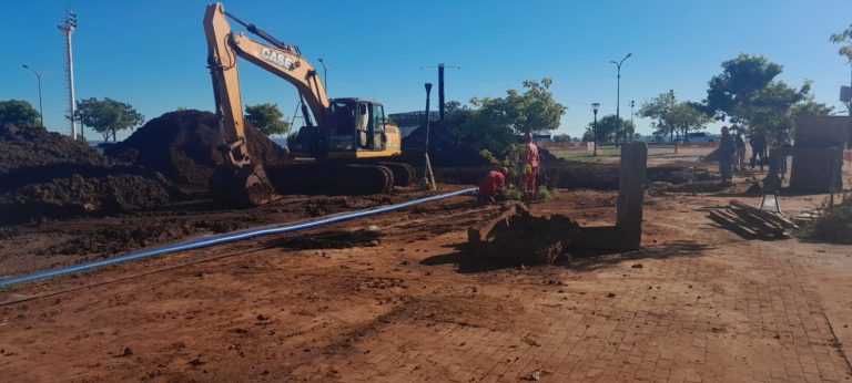 Avanzan los trabajos de reparación en cañería de aguas residuales en la bahía El Brete imagen-11