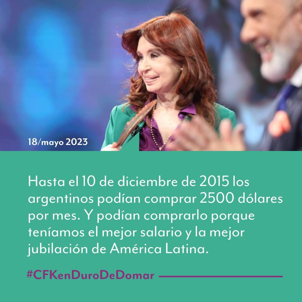 Cristina Kirchner: su no candidatura, la "posta a la generación diezmada" y el objetivo balotaje imagen-6