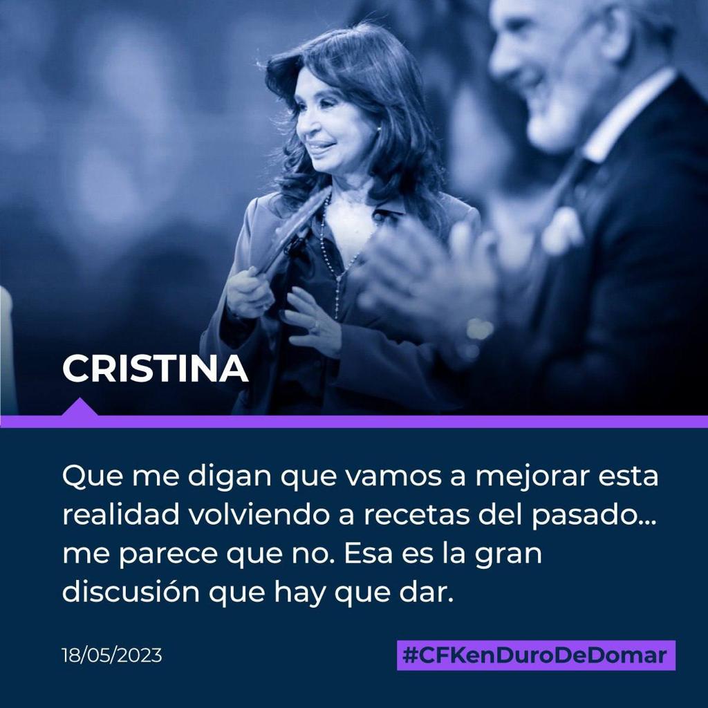 Cristina Kirchner: su no candidatura, la "posta a la generación diezmada" y el objetivo balotaje imagen-8