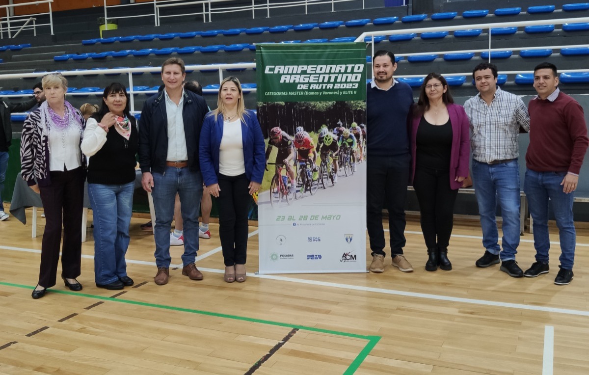Presentaron el Campeonato Argentino de Ruta de Ciclismo 2023, "deporte que en Posadas viene en crecimiento" imagen-1