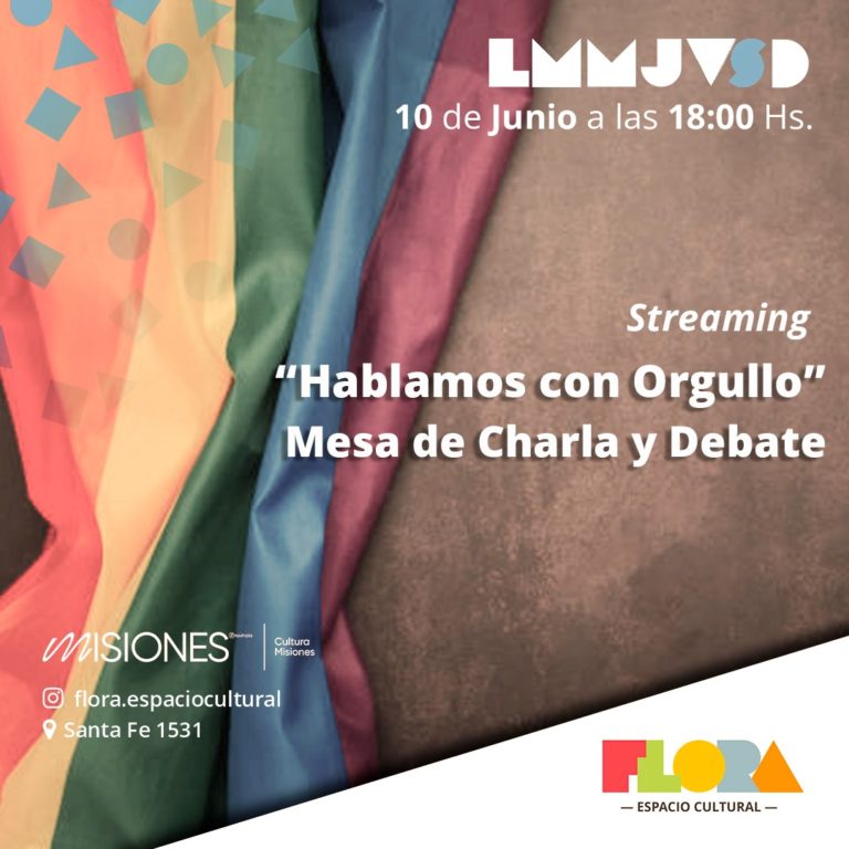 “Hablemos con orgullo”, mesa redonda con transmisión vía streaming, en Flora imagen-39