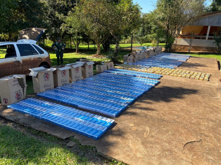 Gendarmería detuvó a un hombre que transportaba más 10 mil paquetes de cigarrillos ilegales imagen-2