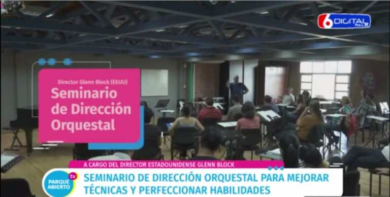 El director Glenn Bock desarrollo con gran exito el Seminario de Dirección Orquestal en la Capilla de Prosa imagen-44