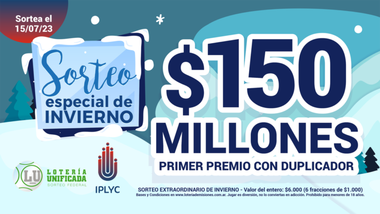 Se viene el sorteo extraordinario de invierno de Lotería Unificada imagen-7