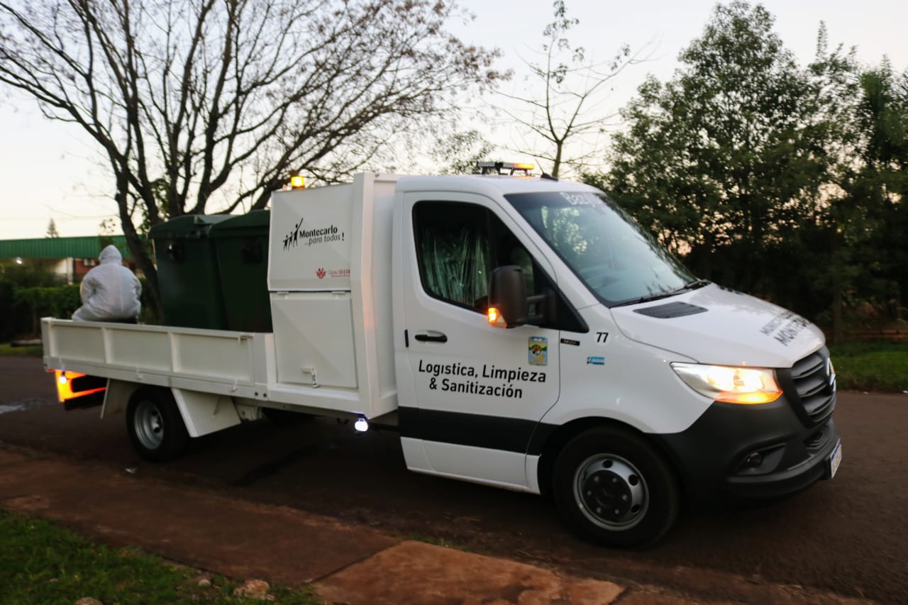 Nuevo camión de logística, limpieza y sanitización para Montecarlo imagen-2