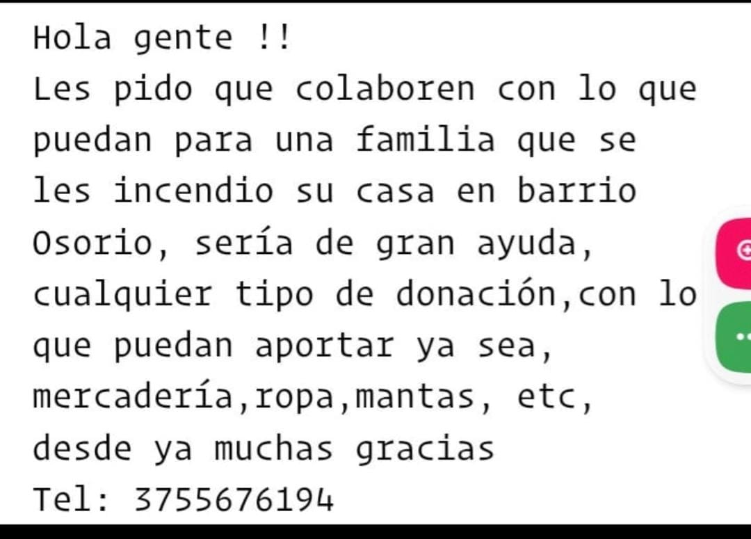 Una familia logró salir a tiempo cuando se incendiaba la casa imagen-6