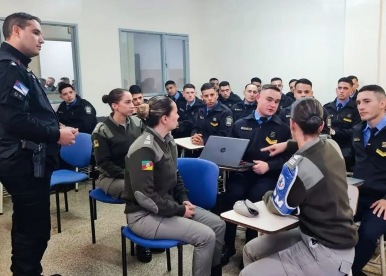 La Brigada Militar de Brasil de visita para conocer el funcionamiento de la fuerza provincial e intercambiar experiencias imagen-46