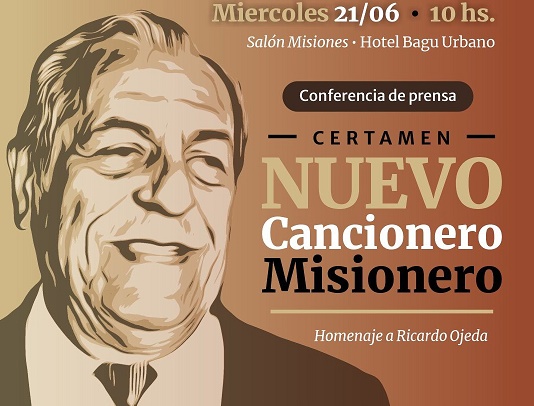 Lanzamiento Certamen "Nuevo Cancionero Misionero": Homenaje a Ricardo Ojeda imagen-1