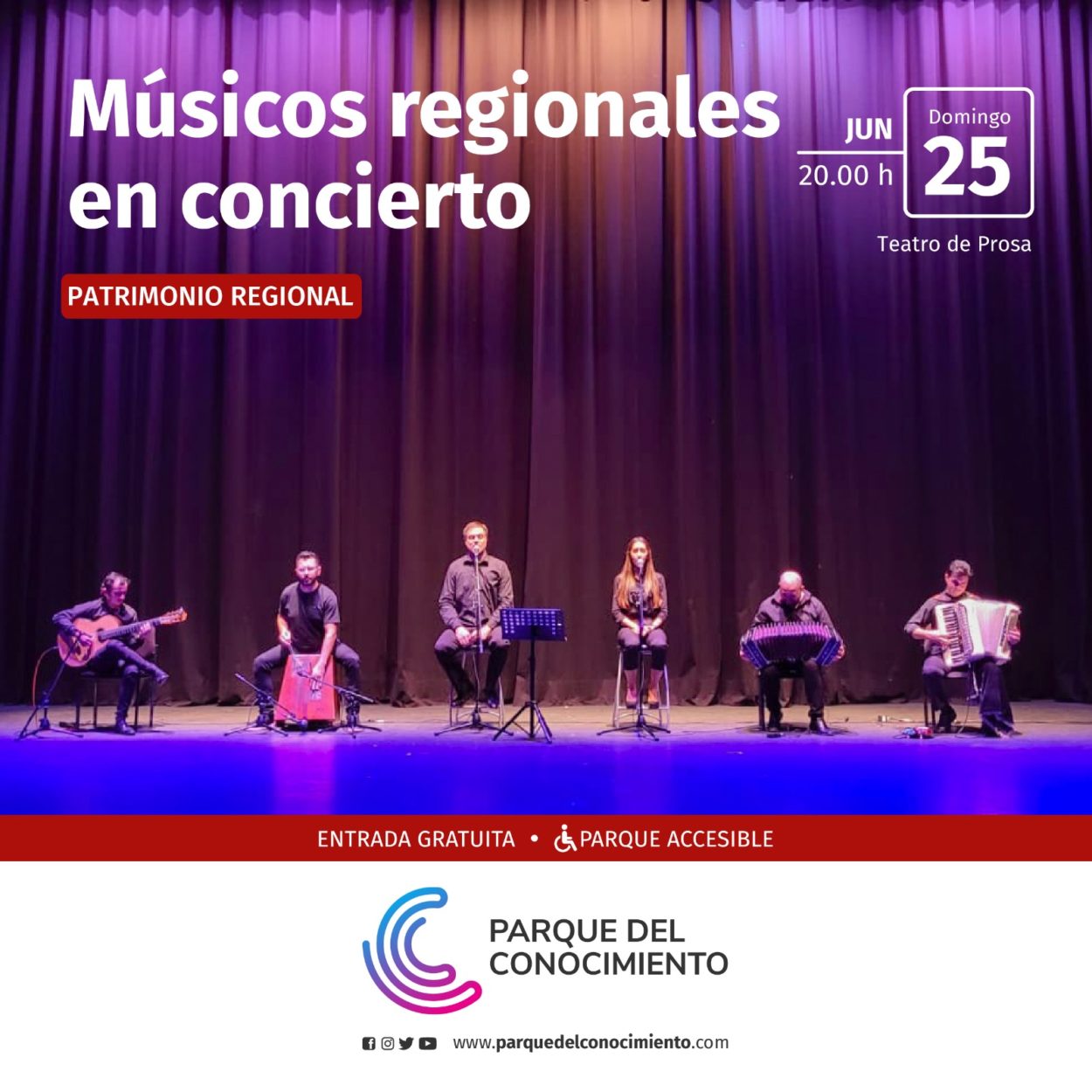 “Músicos Regionales en Concierto” en el Teatro de Prosa imagen-1