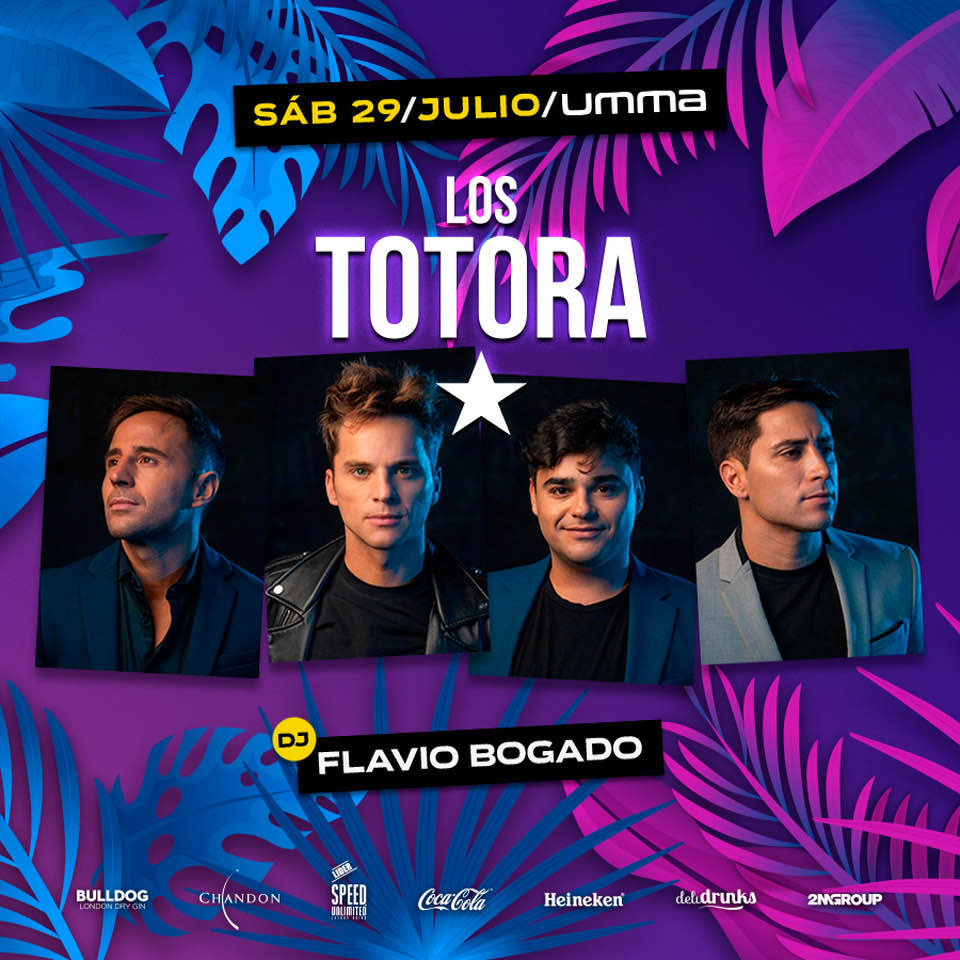 Los Totoras y el DJ Flavio Bogado se presentarán en Posadas para cerrar las vacaciones de invierno imagen-1