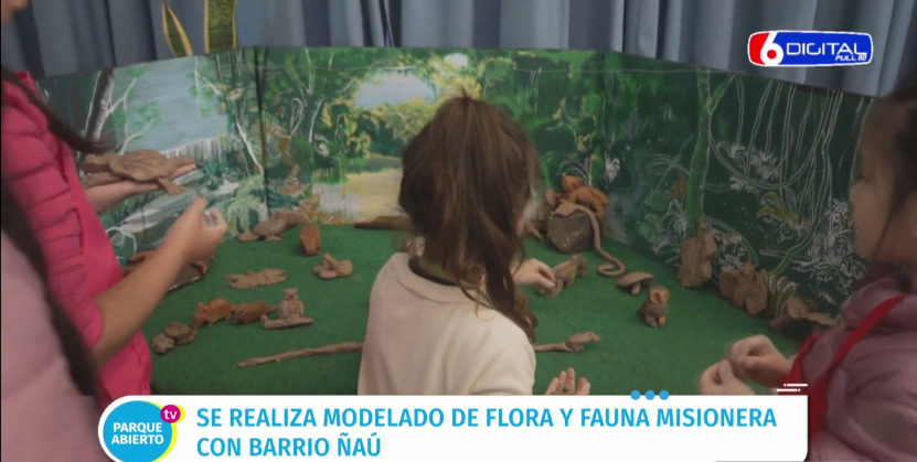 Vacaciones en el Parque: Los niños crearon modelos de flora y fauna en el Taller de Cerámica Creativa  imagen-1