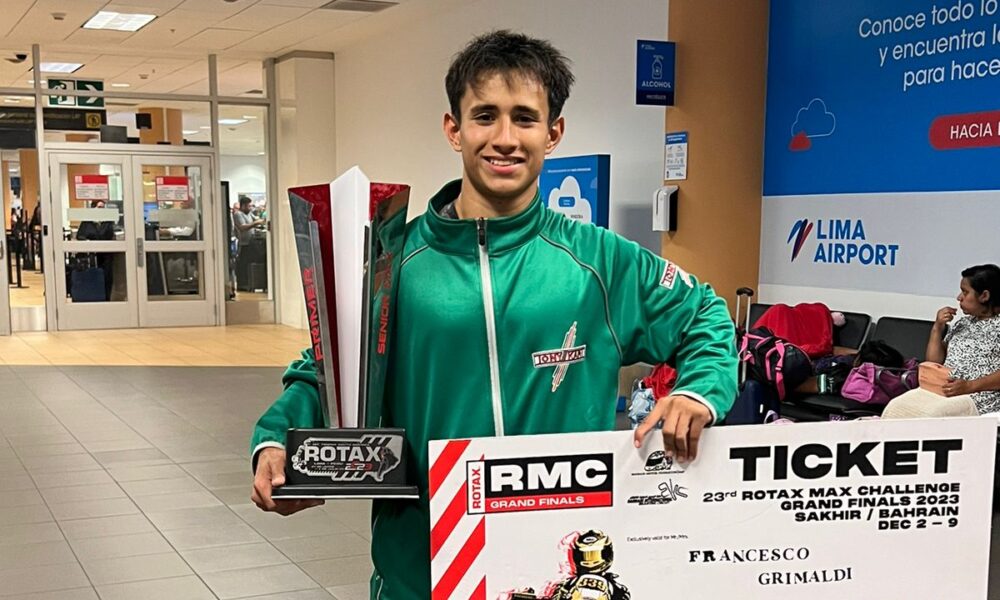 Karting: Grimaldi campeón sudamericano imagen-1