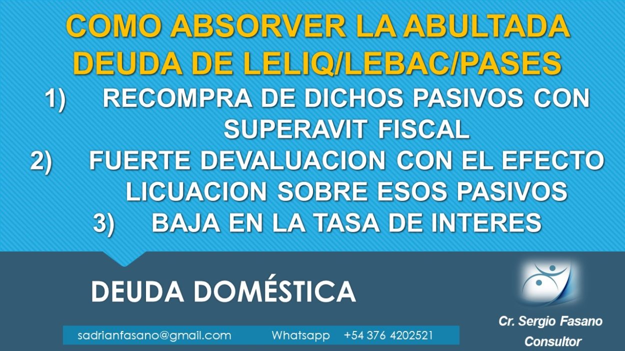 La deuda doméstica de la Argentina y cómo pagarla imagen-2