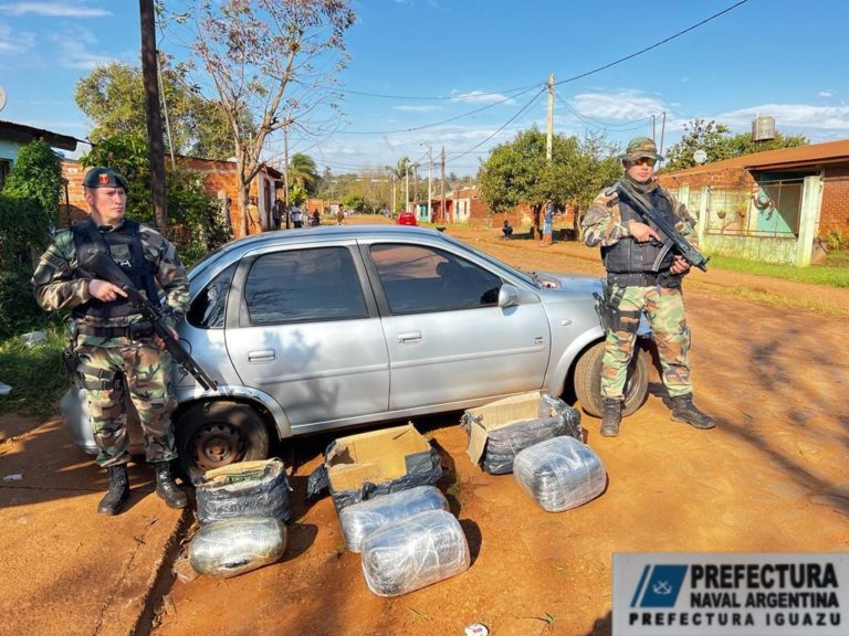 Prefectura secuestró más de 18 kilos de marihuana en Puerto Iguazú: hay dos detenidos imagen-29