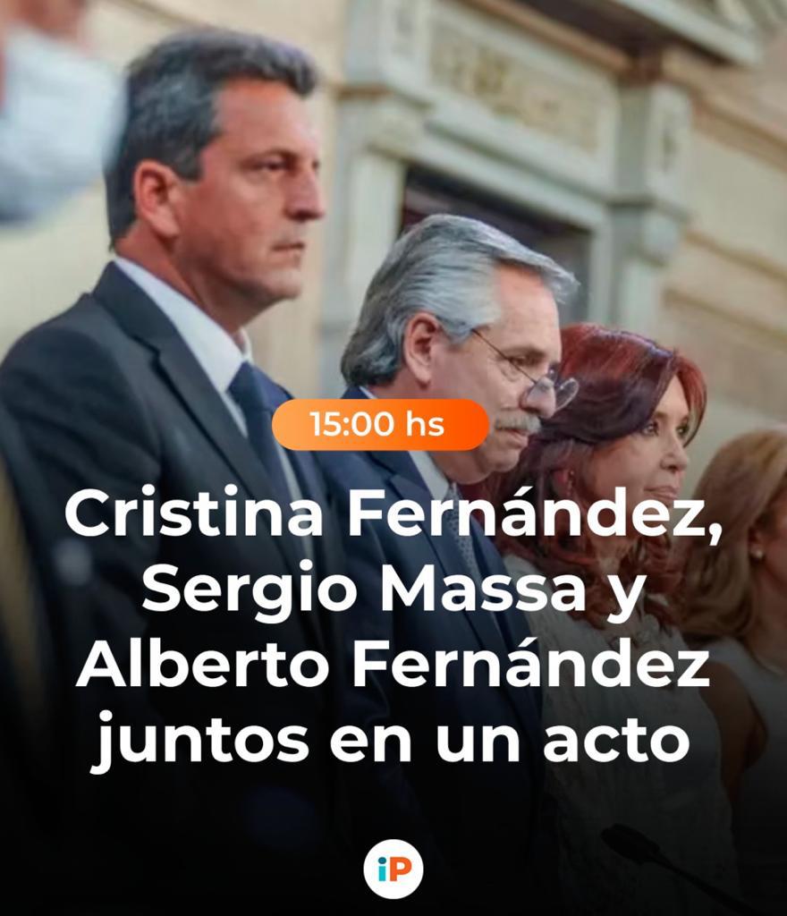 Fernández, Cristina y Massa inaugurarán el gasoducto Néstor Kirchner este domingo imagen-2