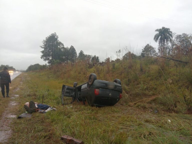 Despiste vehicular en la ruta 14 dejó lesionados imagen-37