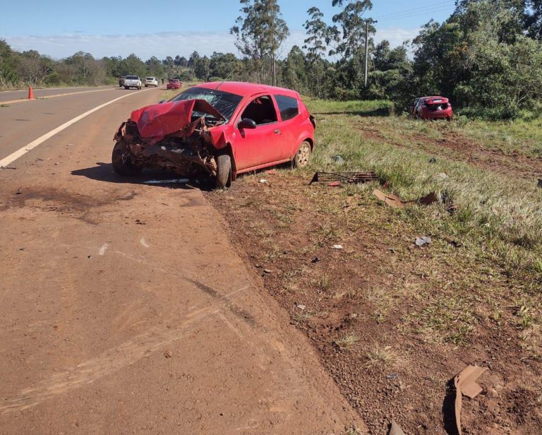 Choque frontal en la ruta 14 dejó cinco lesionados imagen-24