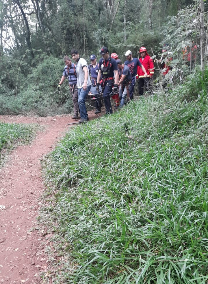 Rescatan a una turista en el Salto “La Olla”, de Aristóbulo del Valle imagen-6