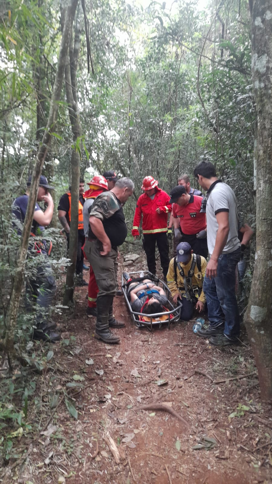 Rescatan a una turista en el Salto “La Olla”, de Aristóbulo del Valle imagen-4