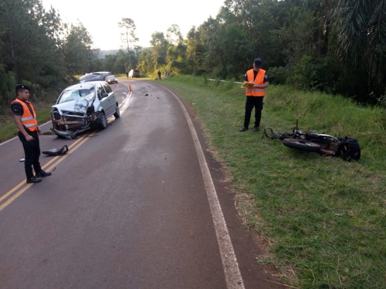 Un motociclista falleció en la ruta 103 tras protagonizar un siniestro vial imagen-22