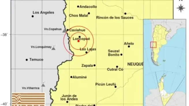 Un fuerte sismo en Neuquén afectó al menos a tres provincias imagen-1