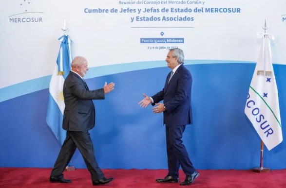 En Iguazú, Alberto Fernández se despidió del Mercosur con un llamado a cerrar acuerdo con la UE imagen-1