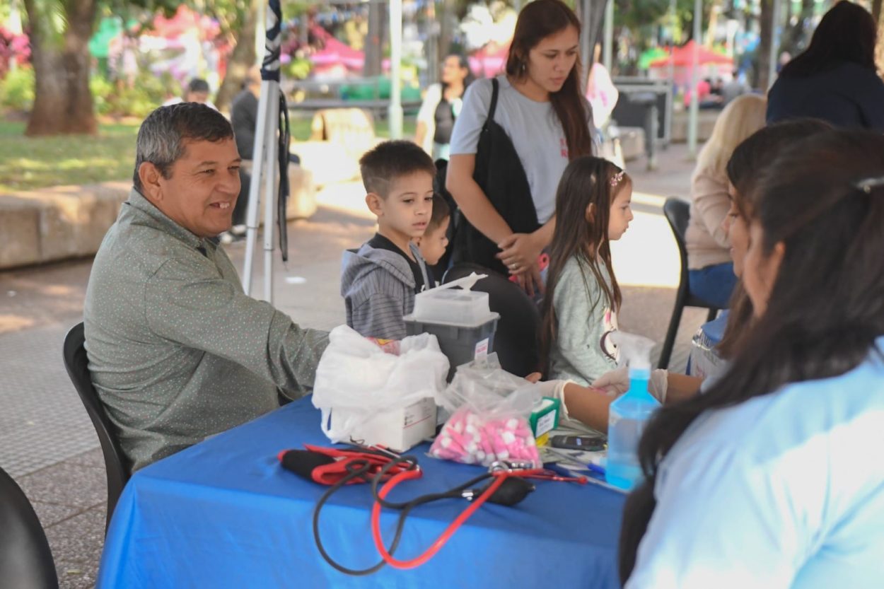 Una nueva jornada del P.A.S. Salud y Prevención se realizó en la plaza San Martín de Posada imagen-4