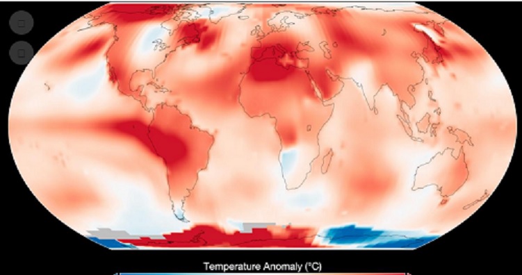 La NASA informó que el pasado mes de julio fue el más caluroso del que se tenga registro imagen-35