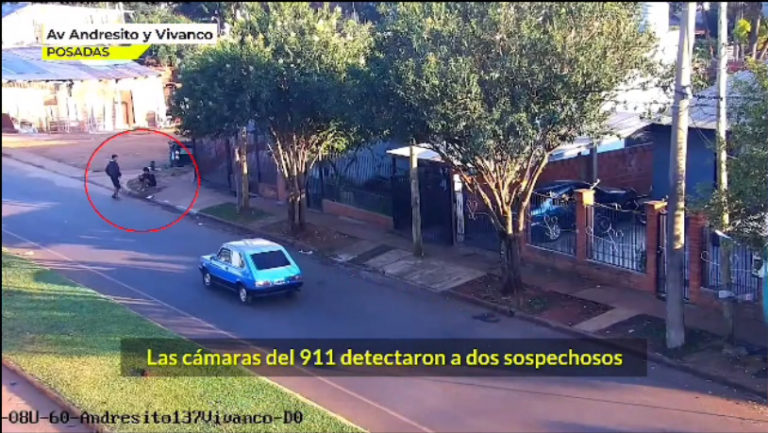 Detienen a dos delincuentes y evitan el robo a una vivienda con las cámaras del 911 imagen-9