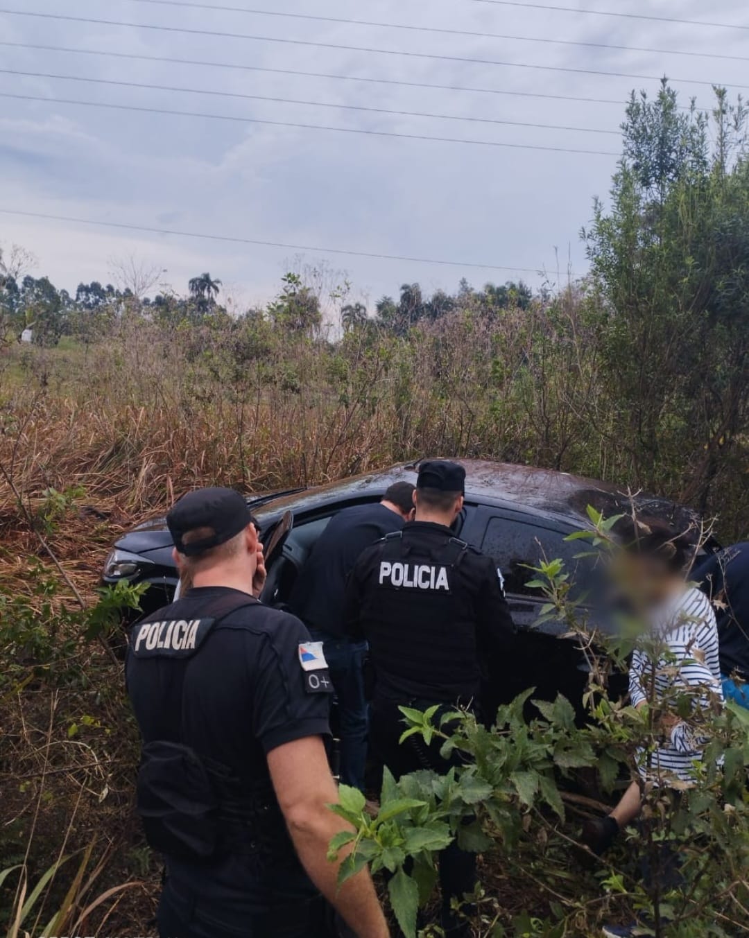 Automovilista lesionada tras despistar sobre Ruta 14, en Guaraní imagen-4