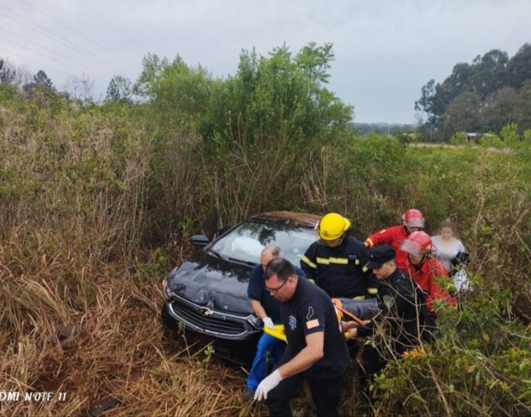 Automovilista lesionada tras despistar sobre Ruta 14, en Guaraní imagen-25