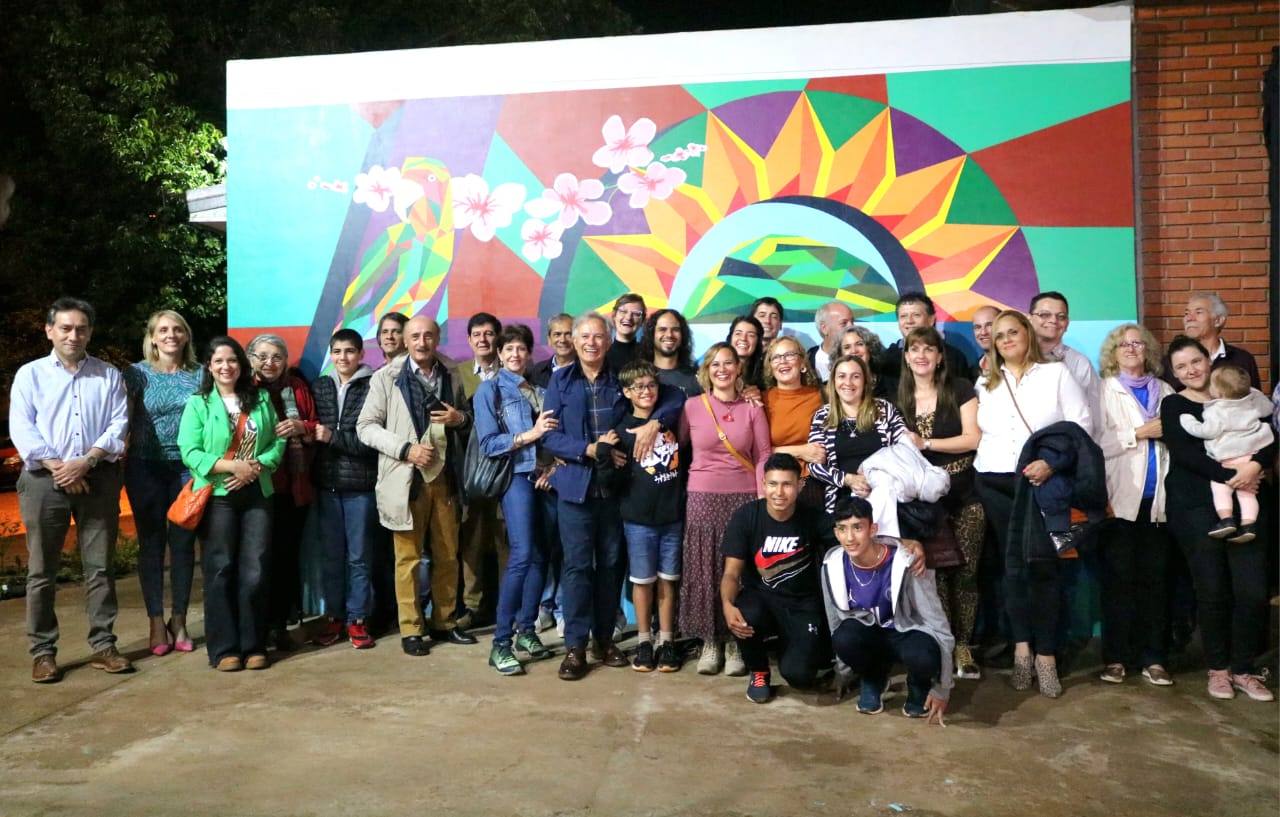 Inauguraron en Montecarlo el “Mural de la Democracia” imagen-1