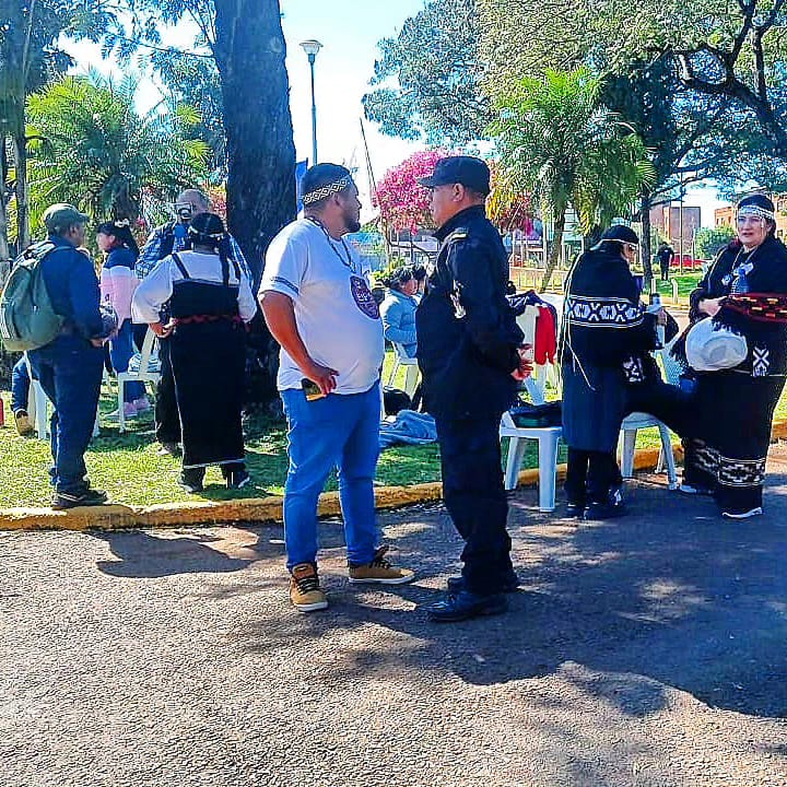 Policías bilingües acompañaron a caciques en el 15° encuentro de naciones y pueblos originarios imagen-2