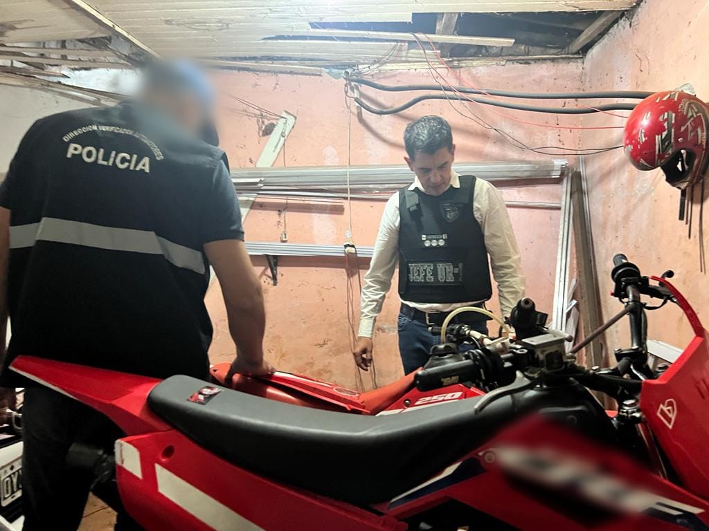 Desmantelaron una red de robo, desarme y venta de motos robadas en Brasil y Argentina imagen-10