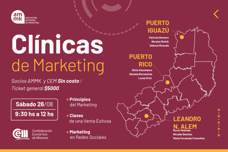 Los mejores profesionales del marketing dictarán clínicas en Misiones imagen-13