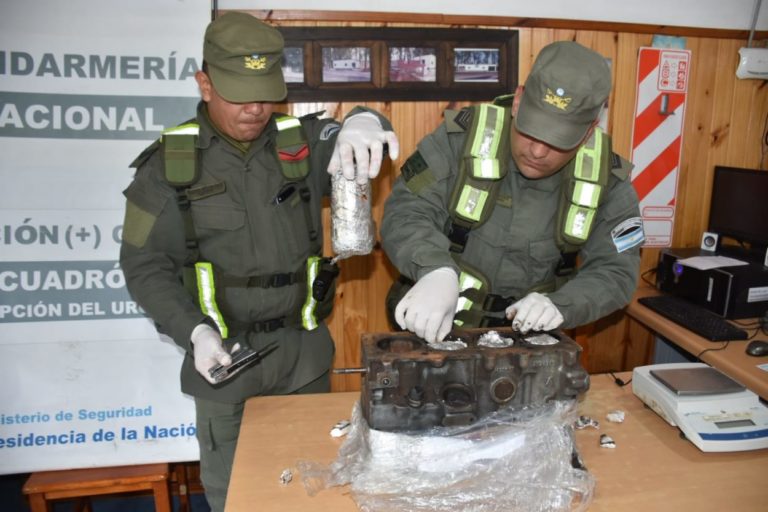 Desde Misiones despachan marihuana dentro de un bloque de motor automotriz imagen-35