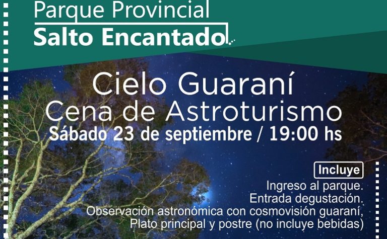 Cielo Guaraní - Cena de Astroturismo en el Parque Salto Encantado imagen-40