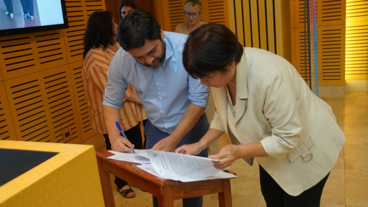 En la Legislatura provincial, instituciones académicas firmaron convenio de cooperación imagen-8