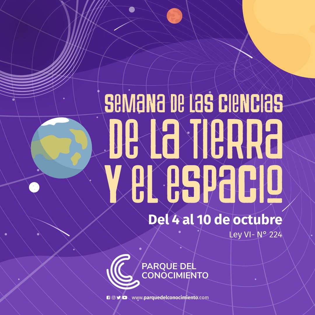 A partir del próximo miércoles, inicia la “Semana de las Ciencias de la Tierra y el Espacio” en el Parque del Conocimiento imagen-2