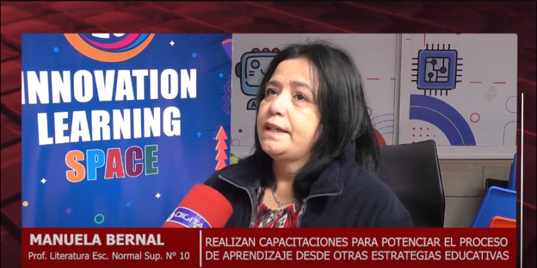 "Estas capacitaciones ayudan muchos a los docentes a trabajar y enseñar con las nuevas tecnologías y herramientas" imagen-7