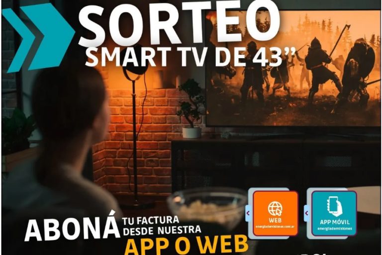 Puerto Iguazú: Ganar un Smart TV abonando las facturas de forma online desde la APP o web de Energía de Misiones imagen-43