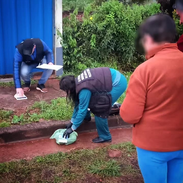 Policías antinarcóticos detuvieron a un distribuidor de drogas en Jardín América imagen-6