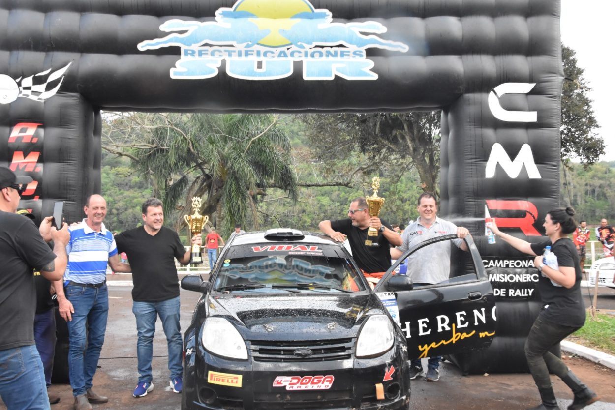 Automovilismo: Gabriel Vidal Rodríguez-Ricardo Pszegotski ganaron la 4ta fecha del Misionero de Rally en Alba Posse imagen-1