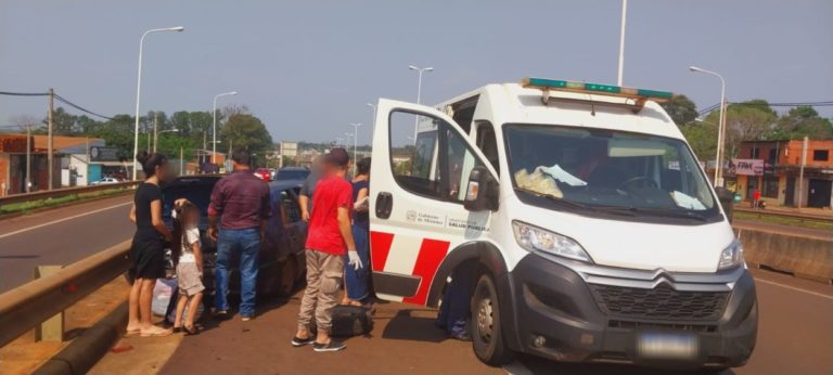 Despiste vehicular en la Autovía Ruta 12 dejó un niño y un adolescente lesionados imagen-35