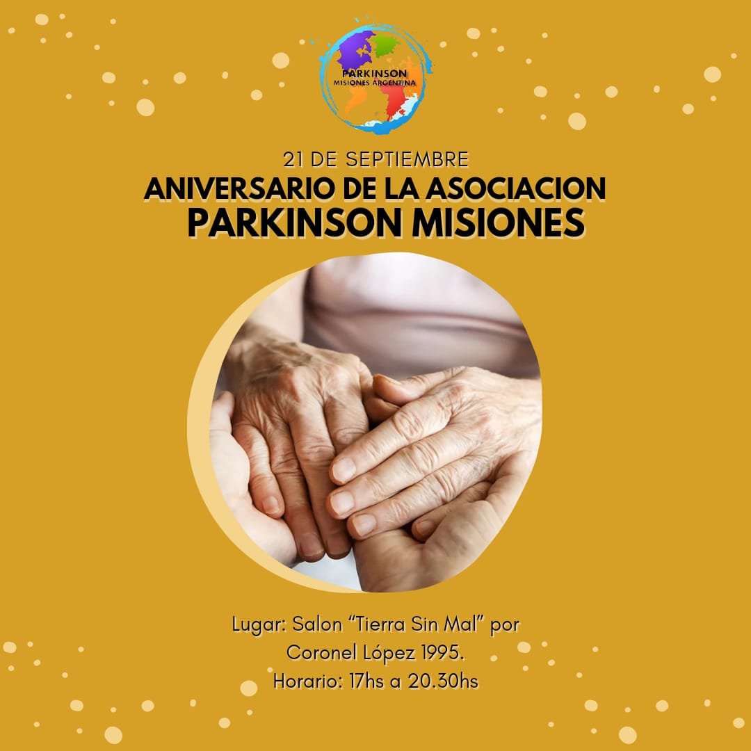 La Asociación Parkinson Misiones celebrará su 5to año de fundación con Charlas y exposición de trabajos de pacientes imagen-2