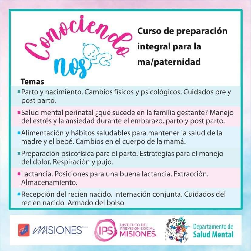 IPS: lanzan Curso Pre-Parto “Conociendo-nos”, de preparación para la maternidad y paternidad imagen-4