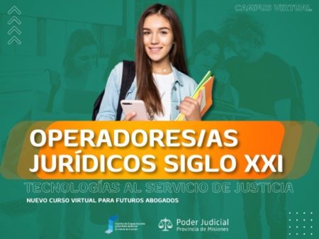 El Poder Judicial de Misiones presenta nuevo curso virtual para futuros abogados imagen-2
