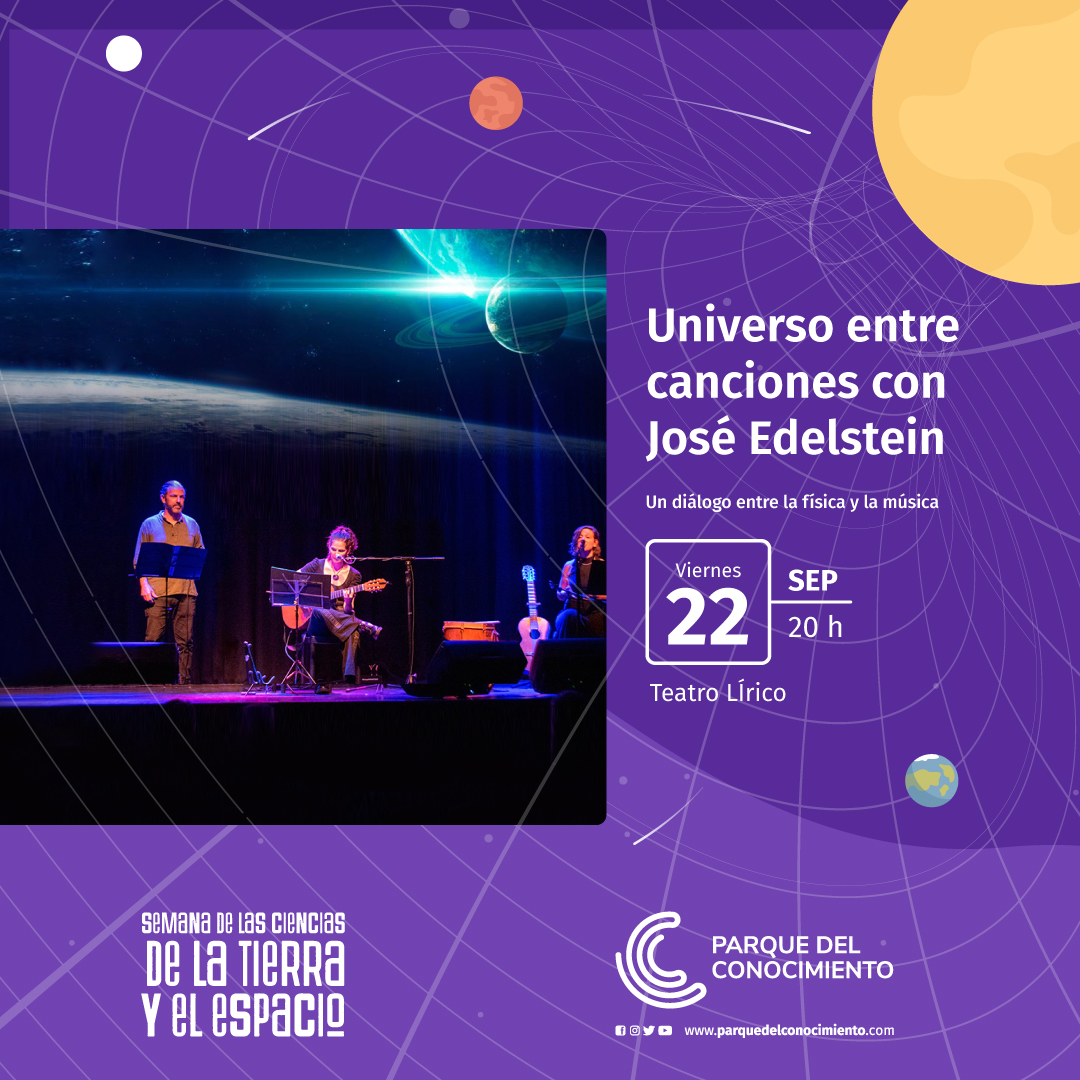 "Universo entre Canciones", este viernes en el Teatro Lírico se realizara el espectáculo, la ciencia contada con canciones imagen-2