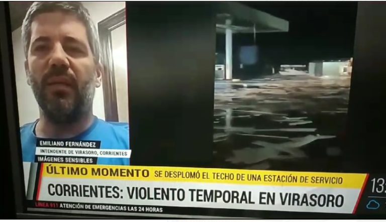 Temporal en Virasoro: es la segunda vez en un año que el temporal afecta a la estación de servicio imagen-30