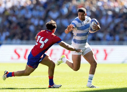 Rugby: Bogado debutó en mundiales con try y victoria imagen-1